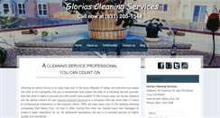 Desktop Screenshot of gloriasservices.com